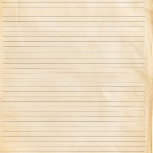 K2 Spice Spray On Lined Paper